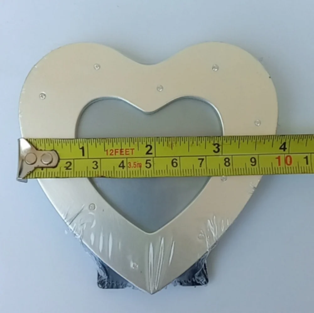 Vintage Sealed Heart Shaped Picture Frame